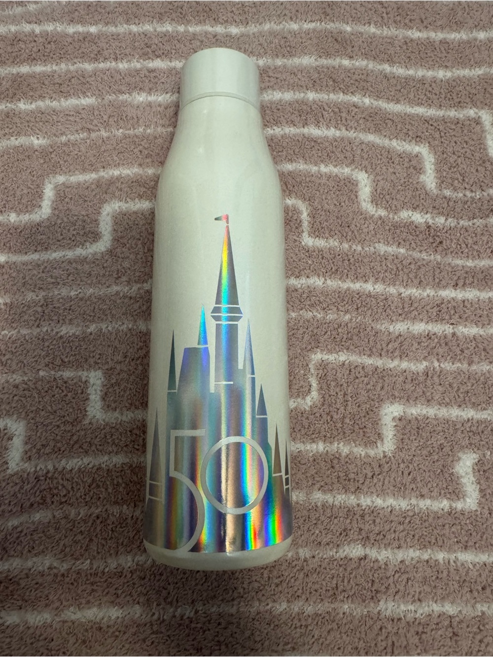 Hallmark x Disney World 50th Anniversary Castle Color Changing Water Bottle